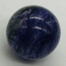 Load image into Gallery viewer, Charoite AAA Large Round Focal Bead| 18mm | Purple, White | 1 Bead |