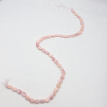 Load image into Gallery viewer, Pink Natural, Untreated Peruvian Opal Faceted Coin 10x7x3mm Strand