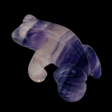 Load image into Gallery viewer, Frog Fluorite Glass Frog Figurine
