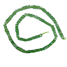 Load image into Gallery viewer, Fluorite AAA Cube Bead Parcel | 4x4mm | 8" Long | Green | 45 Beads |