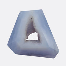 Load image into Gallery viewer, Druzy Blue Chalcedony Designer Pendant Bead | 35cts | 24x22x9mm | 1 Bead |