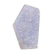 Load image into Gallery viewer, Chalcedony Druzy 42ct Designer Cut Pendant Bead| 31x18x9mm| Blue| 1 Pendant Bead