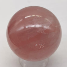 Load image into Gallery viewer, Rose Quartz Sphere | 160g (5.6 oz) | 48mm (1.9") | Pink | 1 Display Specimen |