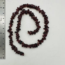 Load image into Gallery viewer, Blood Red Pyrope Garnet Nugget Bead Strand 110468