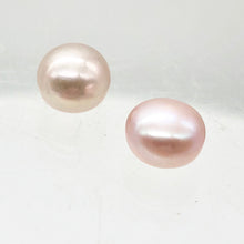 Load image into Gallery viewer, Natural Lavender Pearl (1) Pair 8.5mm 1/2 Drilled 003914