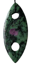 Load image into Gallery viewer, Ruby Zoisite Marquis Centerpiece Pendant Bead 8701I