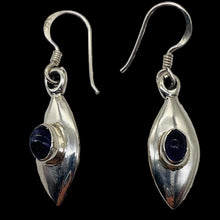 Load image into Gallery viewer, Royal Natural Amethyst Sterling Silver Drop Earrings | 1 1/2" Long |