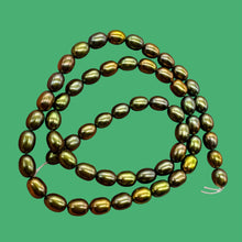 Load image into Gallery viewer, Fresh Water Pearls 16" Strand Potato Pearls | 7x6mm | Rosy Green | 1 Strand |