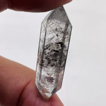 Load image into Gallery viewer, Quartz Shaman Double Terminated 34cts Crystal Point | 44x9mm | Clear, Included |