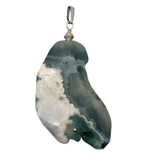 Load image into Gallery viewer, Translucent Ocean Jasper Sterling Silver Pendant | 2 1/4 Inch Long |