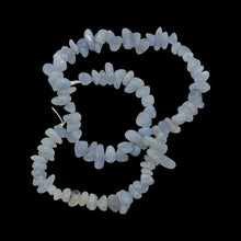 Load image into Gallery viewer, Natural Blue Chalcedony Nugget Bead Strand | 3x4x6mm to 6.5x8x10mm | 98 Beads |