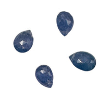 Load image into Gallery viewer, Tanzanite AAA Graduated Briolette Beads | 10x7x5 to 7x5x3mm | Lavender| 4 Beads|