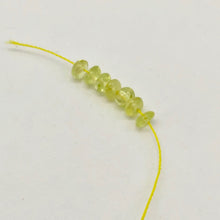 Load image into Gallery viewer, 7 Very Rare Gem 3-2.25mm Chrysoberyl Beads 1307D