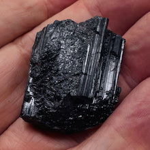 Load image into Gallery viewer, Black Tourmaline 23g Natural Mineral Specimen | 35x28x14mm | Black | 1 Specimen|