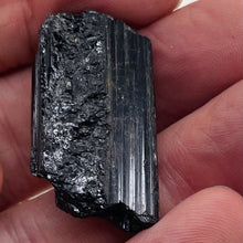 Load image into Gallery viewer, Black Tourmaline 10g Natural Collectors Specimen | 33x18x8mm | Black |