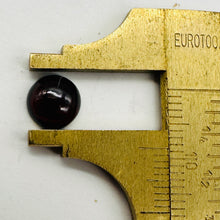 Load image into Gallery viewer, One Vibrant Garnet Cabochon 8x4mm Deep 003900
