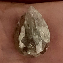 Load image into Gallery viewer, Sapphire 4.1ct Color Change Gemstone Briolette | 12x=x5mm | Green Clear | 1 Bead