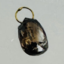 Load image into Gallery viewer, 1 Champagne Diamond 0.82cts Briolette 18K Pendant 10359C
