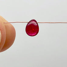 Load image into Gallery viewer, Stunning .97cts Natural Red Spinel Smooth Briolette | 6.5x5.5mm | 1 Bead |