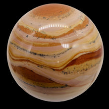 Load image into Gallery viewer, Mookaite Magic Sphere | 75mm (3") | 583g (20.6oz) | Pink White | 1 Specimen |