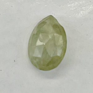 Natural Yellow Green Color Change Sapphire 3.47cts Briolette Bead | 10x7x5mm |