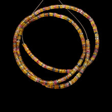 Load image into Gallery viewer, Natural Multihue AAA Sapphire 43cts Bead Strand | 2.5x1.25 to 2.25x1mm | 350bds|