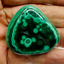 Load image into Gallery viewer, Malachite 58gPolished FreeForm Gemstone| 43x39x15mm | Green | Display Specimen|