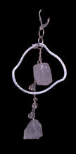 Load image into Gallery viewer, Designer Natural Clear Quartz 925 Sterling Silver Earrings 509109