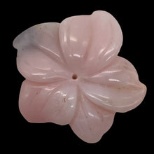 Load image into Gallery viewer, Pink Peruvian Opal Carved 19cts Flower Pendant Bead | 27x26x5mm | Pink | 1 Bead|