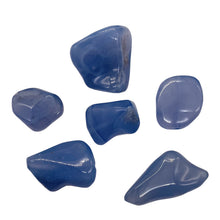 Load image into Gallery viewer, Chalcedony Six Gemstone Nugget Beads | 55g|27x25x15 to 20x18x8mm| Blue | 6 Beads
