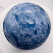 Load image into Gallery viewer, Celestite Sphere 1960g (69oz) | 113mm ( 4.4") | Blue White | 1 Display Specimen|