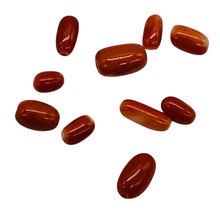 Load image into Gallery viewer, Coral Oval Graduated Beads Parcel | 20 Beads | 8x4 to 6x3mm | Red |