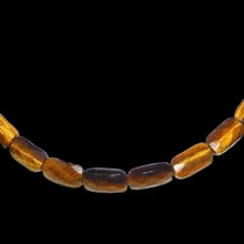 Load image into Gallery viewer, Sophisticated Exotic Perfectly Faceted Tigereye Bead Strand 108684