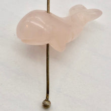 Load image into Gallery viewer, Splash Rose Quartz Whale Animal Beads