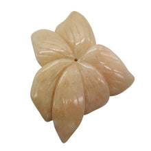 Load image into Gallery viewer, Peruvian Opal 44ct Carved Flower Pendant Bead | 40x45x5mm | Pink | 1 Bead |