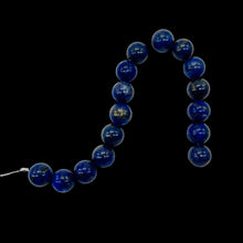 Load image into Gallery viewer, Stunning Natural Lapis 12mm Round Bead Strand 110417