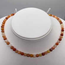 Load image into Gallery viewer, Autumn Jade Faceted Bead Strand 105665