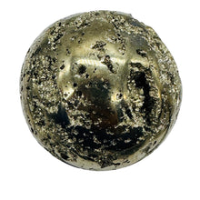 Load image into Gallery viewer, Pyrite Scrying 370 Gram Sphere | 2.3" | Silver, Gold | 1 Display Specimen |