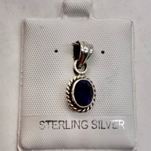 Load image into Gallery viewer, Amethyst Sterling Silver Drop Pendant | 3/4" Long | Purple | 1 Pendant |