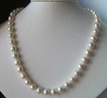Load image into Gallery viewer, Lovely Creamy White Freshwater Pearl & 14K Gold 21 inch Necklace 9809