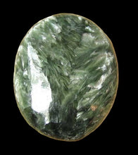 Load image into Gallery viewer, Stunning! Seraphinite 40x30mm Oval Cabochon! 6867Q