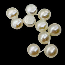 Load image into Gallery viewer, Divine top-Drilled Creamy White Pearl Strand 104762