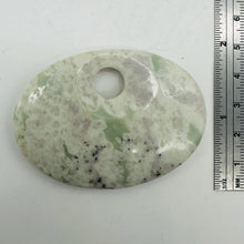 Load image into Gallery viewer, Harmony Stone Oval Centerpiece Bead - Snowy Lands| 63x45x8mm | 1 Bead |