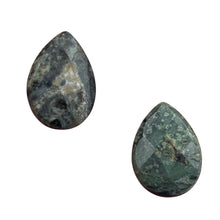 Load image into Gallery viewer, 2 Kambaba Jasper Faceted Briolette Beads 7304