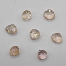 Load image into Gallery viewer, 1 Premium 6x6x4 to 7x7x3.5mm Topaz Faceted Briolette Bead 4077A
