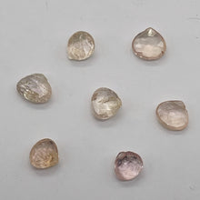 Load image into Gallery viewer, 1 Premium 6x6x4 to 7x7x3.5mm Topaz Faceted Briolette Bead 4077A