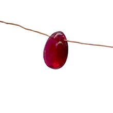 Load image into Gallery viewer, Stunning .97cts Natural Red Spinel Smooth Briolette | 6.5x5.5mm | 1 Bead |