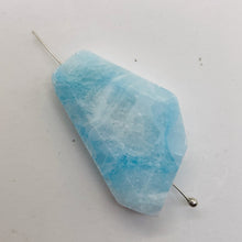 Load image into Gallery viewer, 84cts Druzy Natural Hemimorphite Pendant Bead | Blue | 45x36x10mm | 1 Bead |