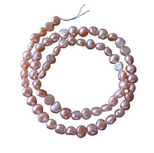 Load image into Gallery viewer, Peach Sorbet Freshwater Pearl 16" Strand 110089