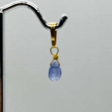 Load image into Gallery viewer, Tanzanite 14K Gold Filled Wire Wrap Pendant | Lavender | 1 inch Long |